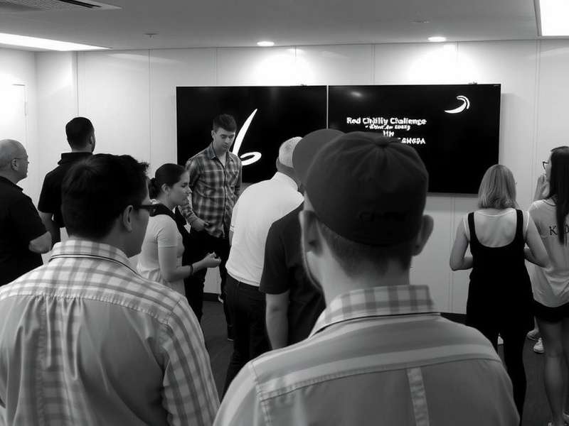 Red Chilli Challenge community members sharing tips on social media